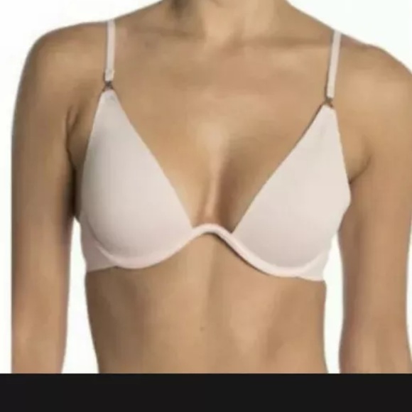 Free People Ari Bra 32B Blush Pink Mooncake - Picture 1 of 10